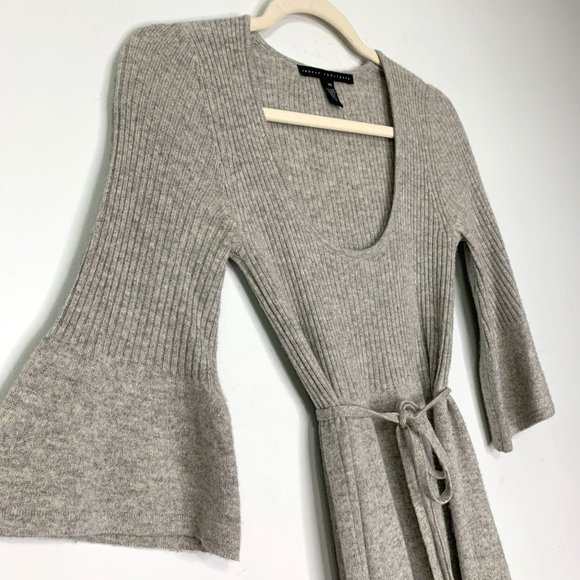 ROBERT RODRIGUEZ Cashmere Baby Doll Sweater Dress‎ Sz XS - Picture 2 of 9